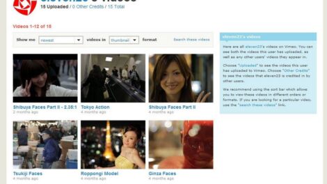 eleven23 on vimeo showing great scenes of Tokyo