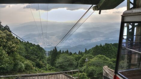 Ropeway on Mount Hiei