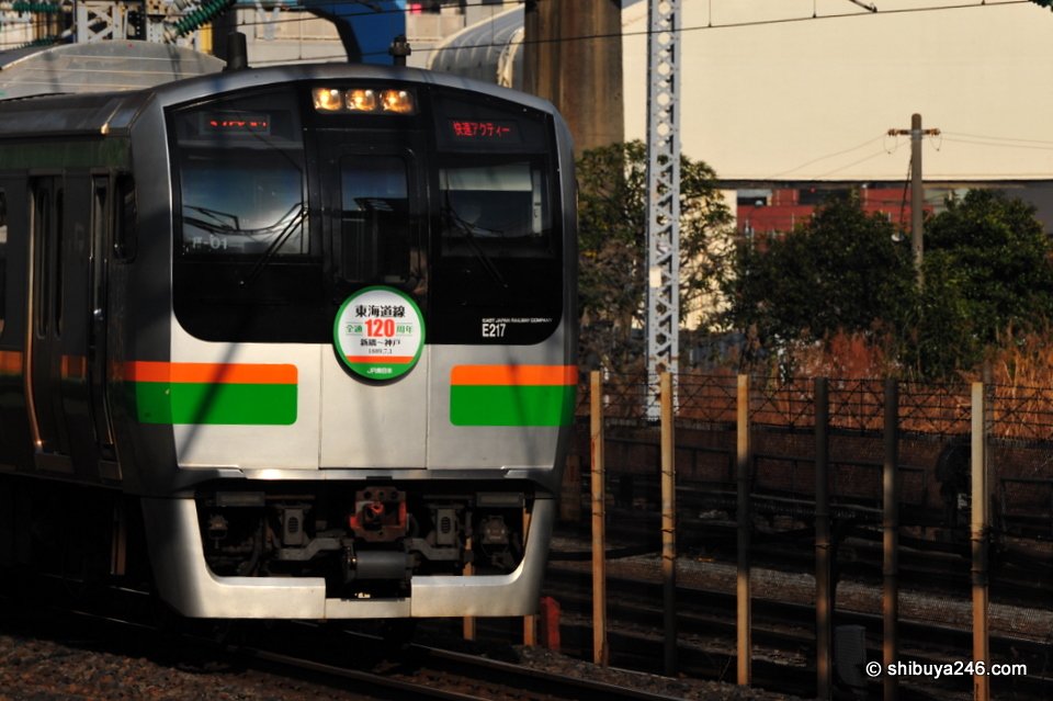 The Tokaido Line is going to celebrate its 120th year anniversary in July this year.