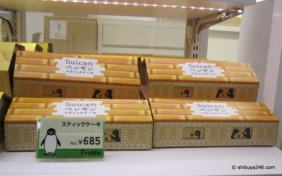 Penguin stick cookies.